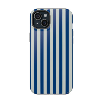 Summer Stripes Case in Dark Blue + Baby Blue