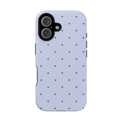 Polka Pop Case in Sabrina Blue + Pastel Black