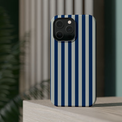 Summer Stripes Case in Dark Blue + Baby Blue