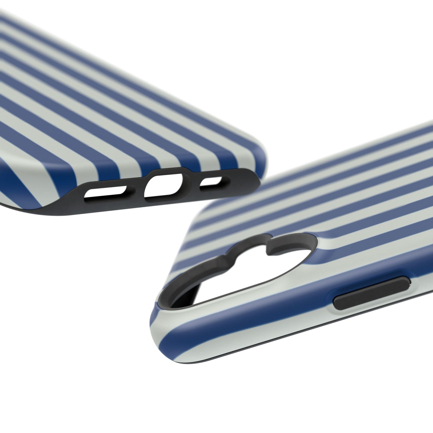 Summer Stripes Case in Dark Blue + Baby Blue