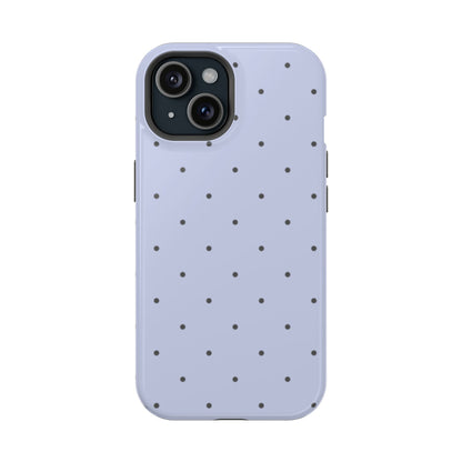 Polka Pop Case in Sabrina Blue + Pastel Black