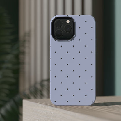 Polka Pop Case in Sabrina Blue + Pastel Black