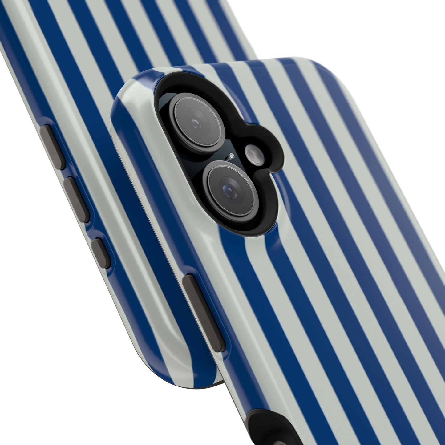 Summer Stripes Case in Dark Blue + Baby Blue