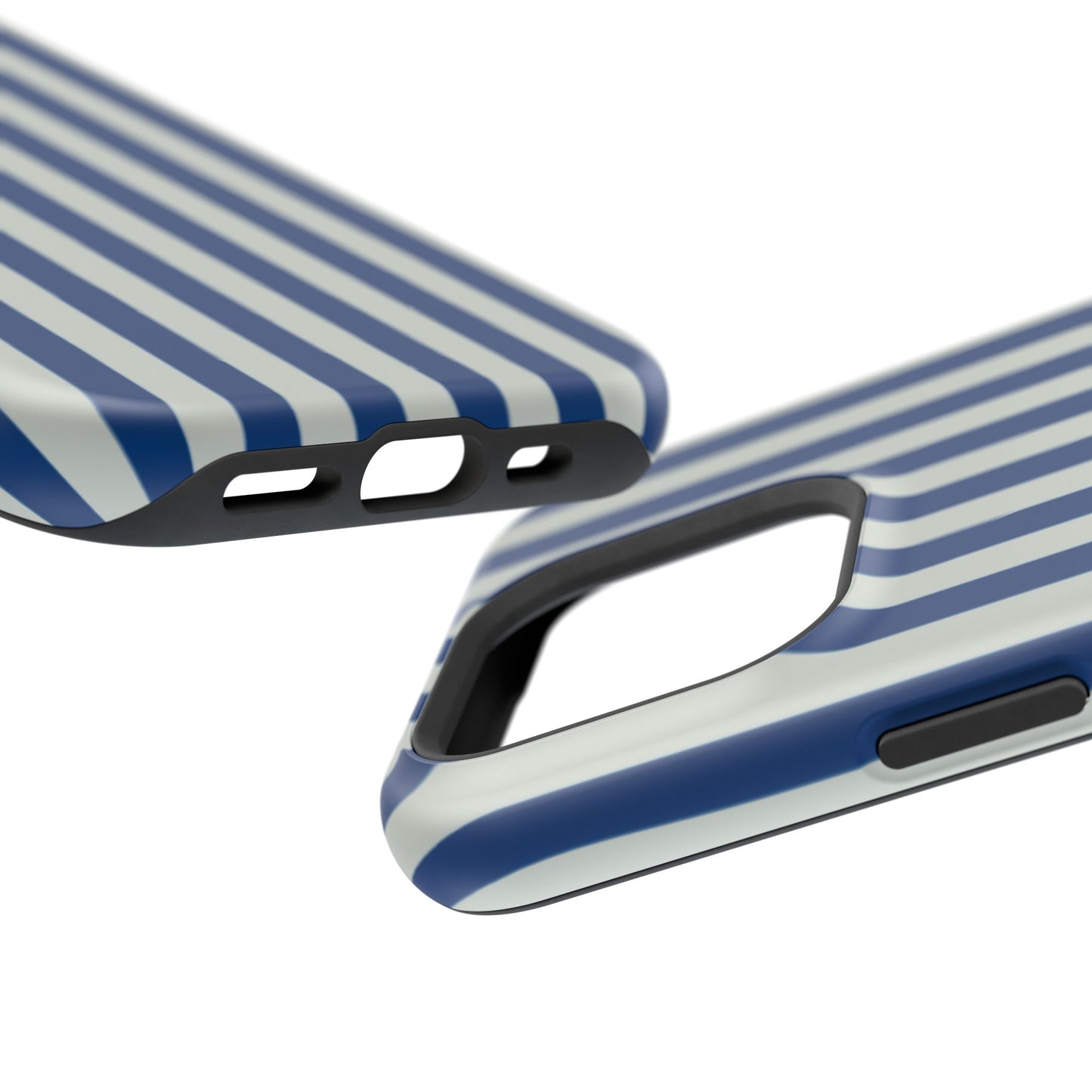 Summer Stripes Case in Dark Blue + Baby Blue