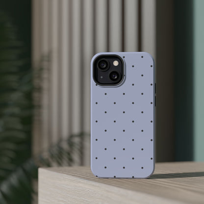 Polka Pop Case in Sabrina Blue + Pastel Black