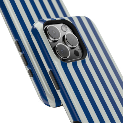 Summer Stripes Case in Dark Blue + Baby Blue