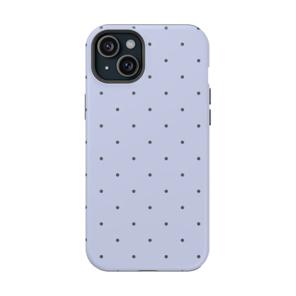 Polka Pop Case in Sabrina Blue + Pastel Black