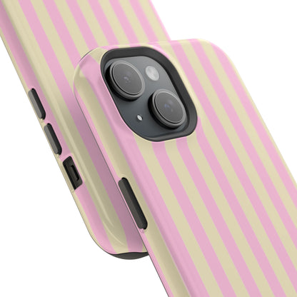 Summer Stripes Case In Sunny Yellow + Perfect Pink