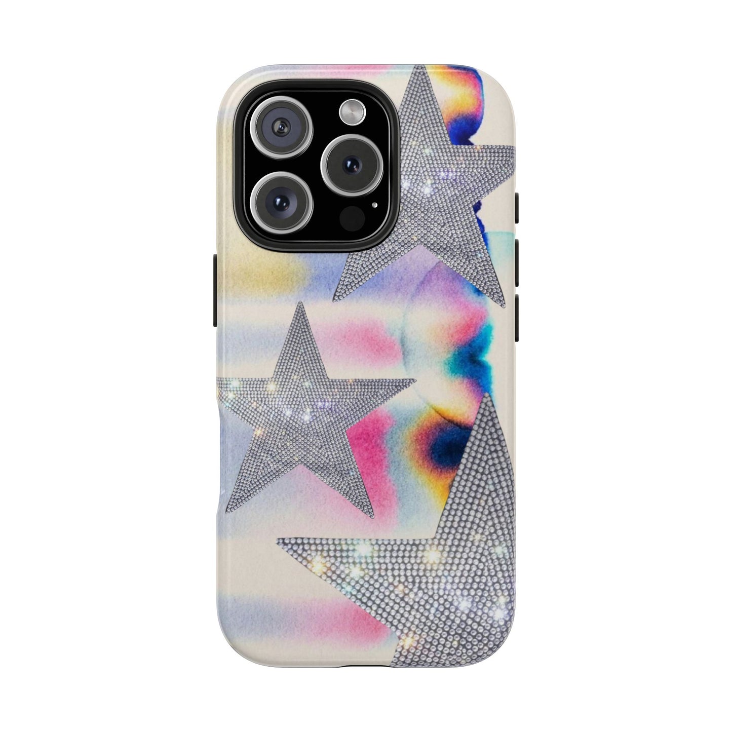 SuperStar Case (this case does NOT come with the rhinestones, it is apart of the design and is a gloss case :)