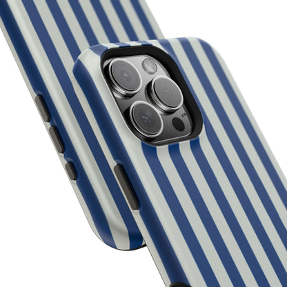 Summer Stripes Case in Dark Blue + Baby Blue