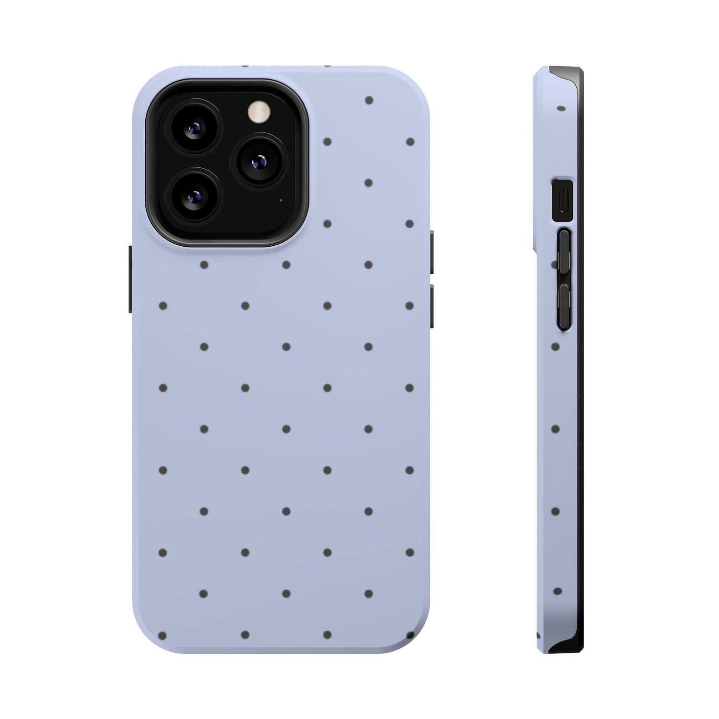 Polka Pop Case in Sabrina Blue + Pastel Black