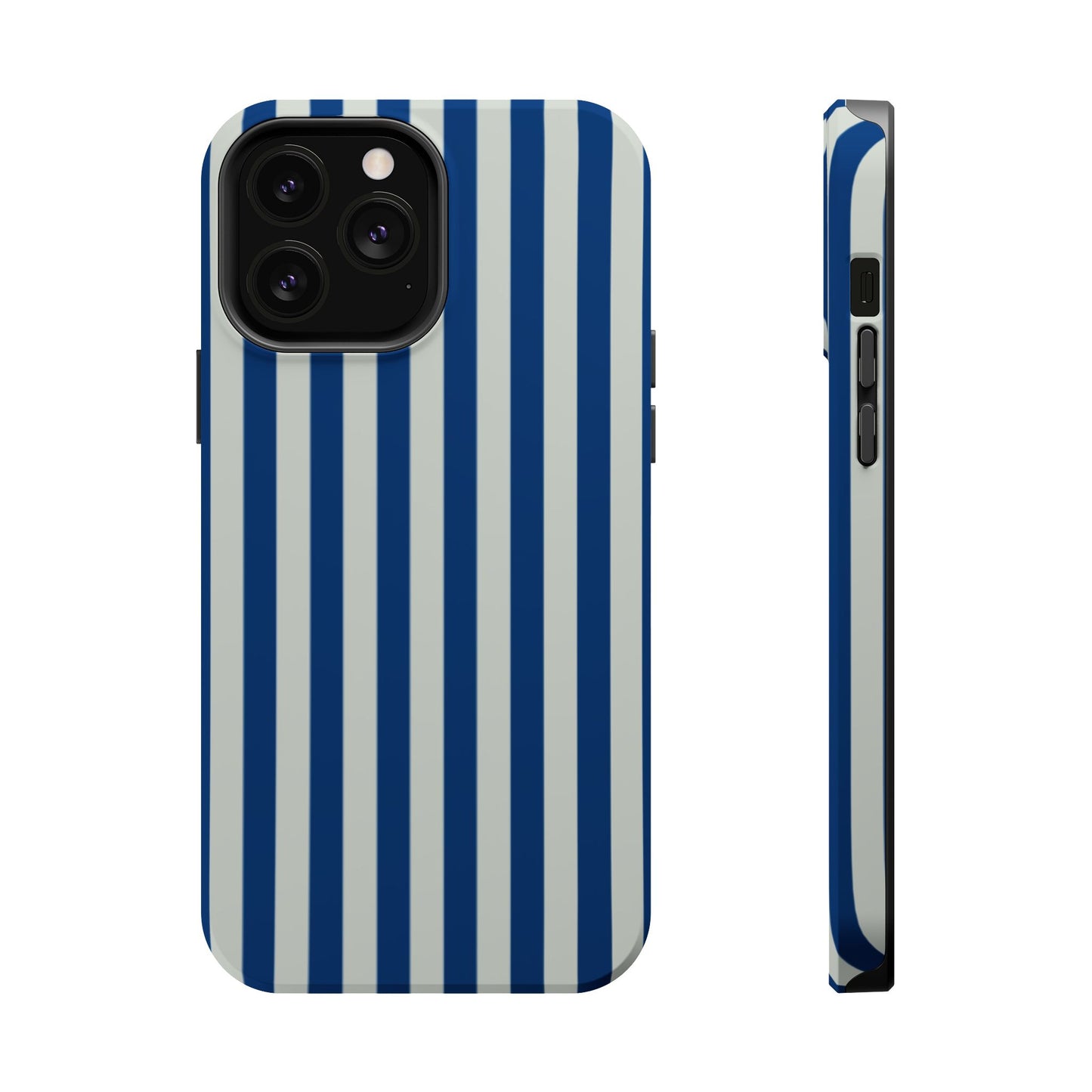 Summer Stripes Case in Dark Blue + Baby Blue