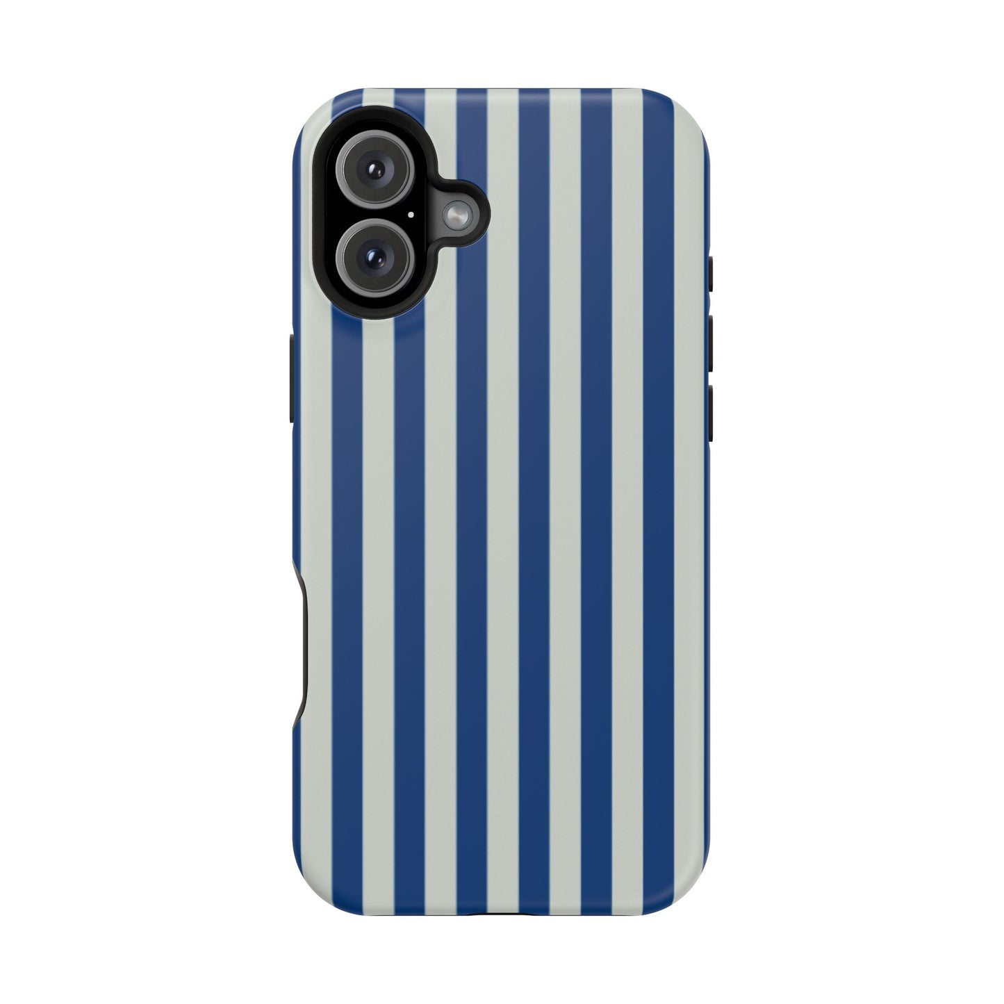 Summer Stripes Case in Dark Blue + Baby Blue