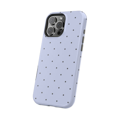Polka Pop Case in Sabrina Blue + Pastel Black