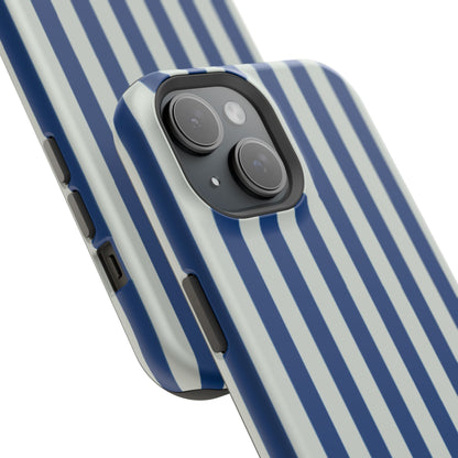 Summer Stripes Case in Dark Blue + Baby Blue
