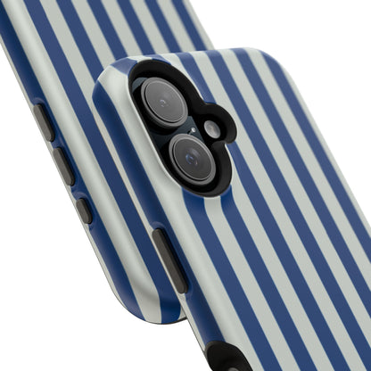 Summer Stripes Case in Dark Blue + Baby Blue