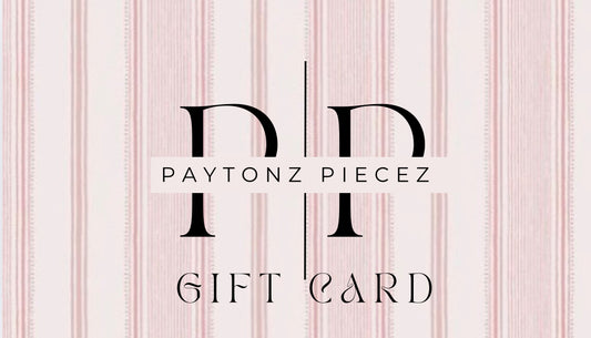 PAYTONZ PIECEZ GIFT CARD